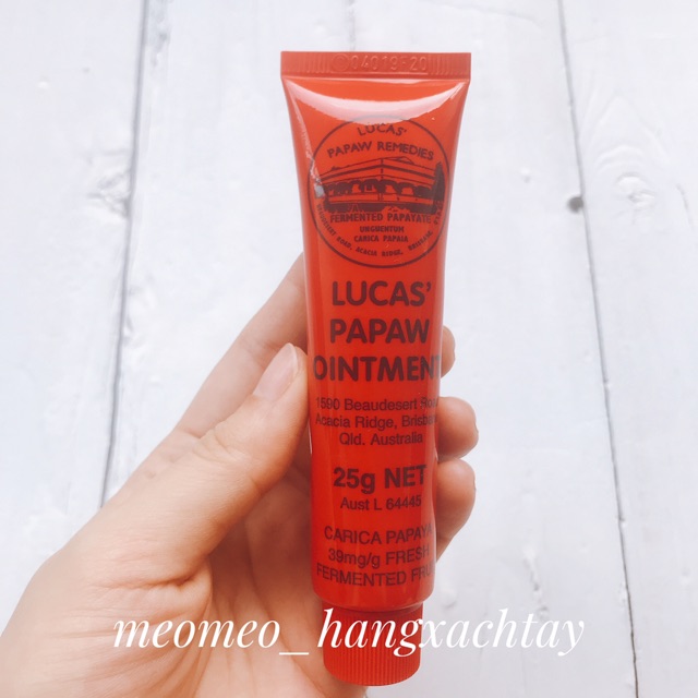 Kem đa năng đu đủ Lucas Papaw Ointment 25g