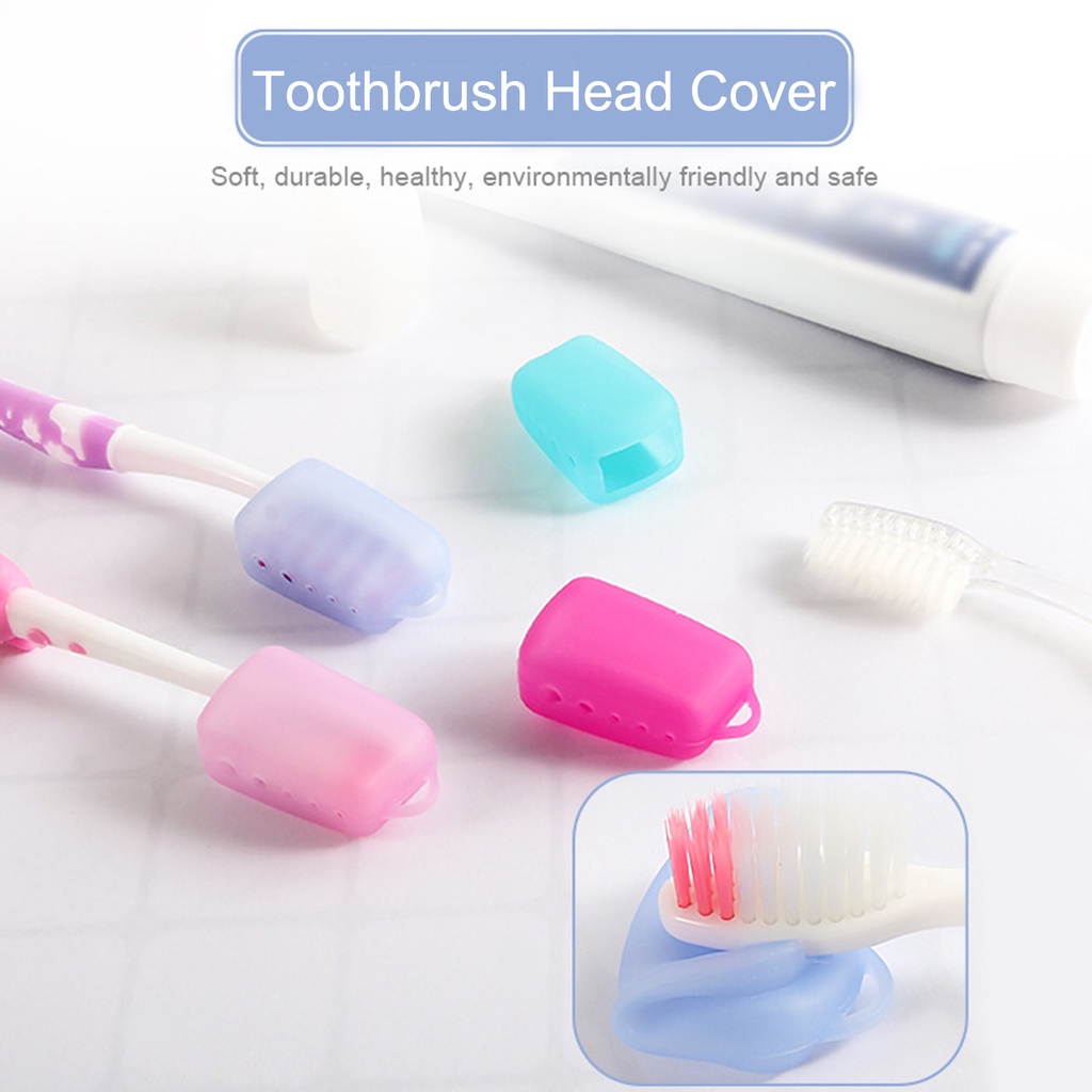 Nắp Đậy Đầu Bàn Chải Đánh Răng Điện Bằng Silicone Tiện Dụng vermont055