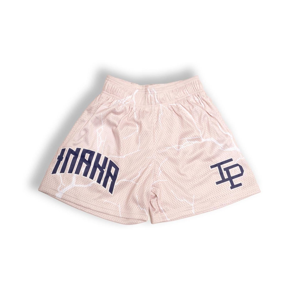 Quần Short Thể Thao Phối Lưới Khô Thoáng Nhanh Phong Cách Đường Phố Mỹ Mới