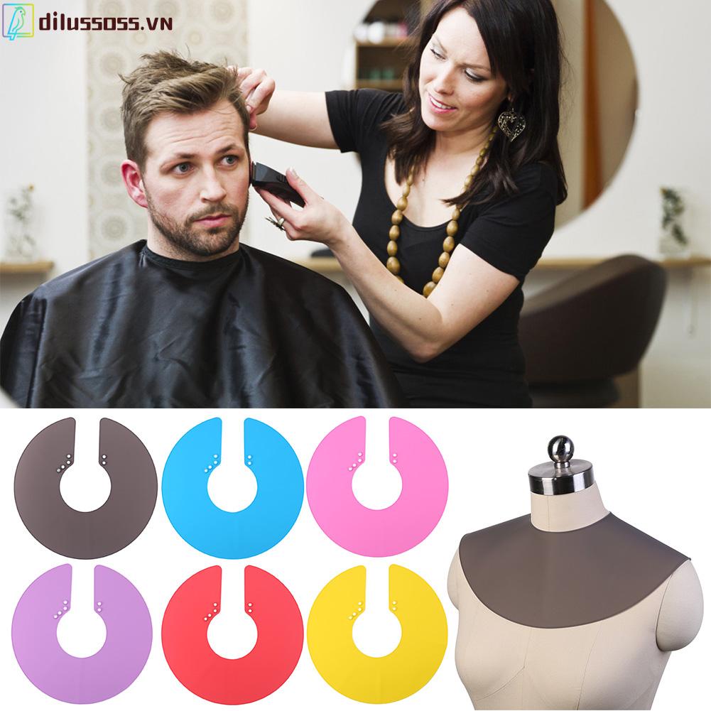 Khăn choàng cổ bằng silicone dùng cắt tóc tiện dụng
