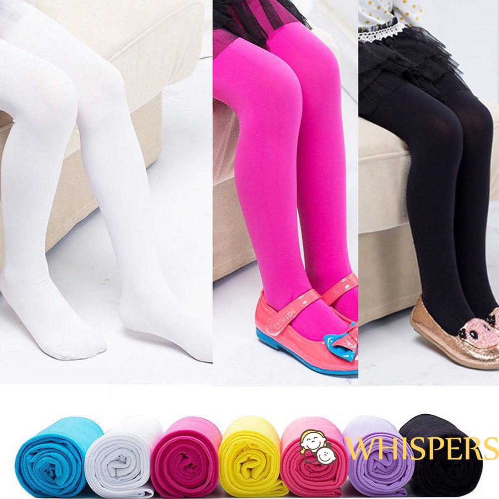 Đôi Vớ Co Giãn Màu Kẹo Thời Trang Dễ Thương Cho Bé Gái