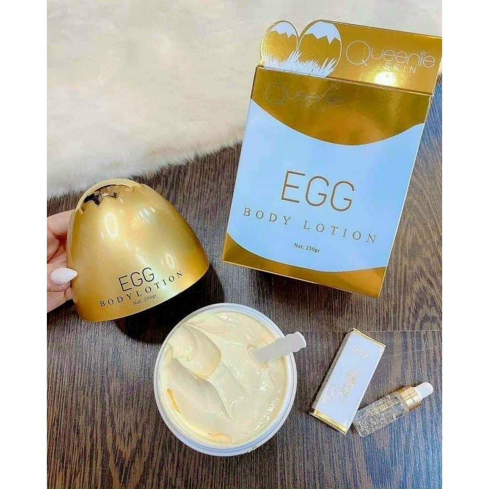 Kem body trứng Queenie Skin, kem dưỡng sáng tự nhiên, nuôi dưỡng da từ sâu bên trong | BigBuy360 - bigbuy360.vn