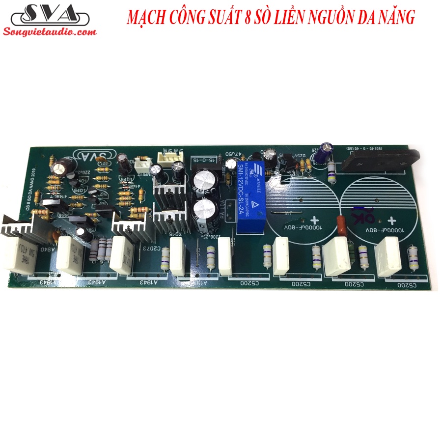 MẠCH CÔNG SUẤT 8 SÒ ĐA NĂNG - 1 MẠCH