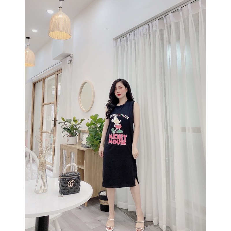 Váy xuông from rộng dáng dài micky color | BigBuy360 - bigbuy360.vn