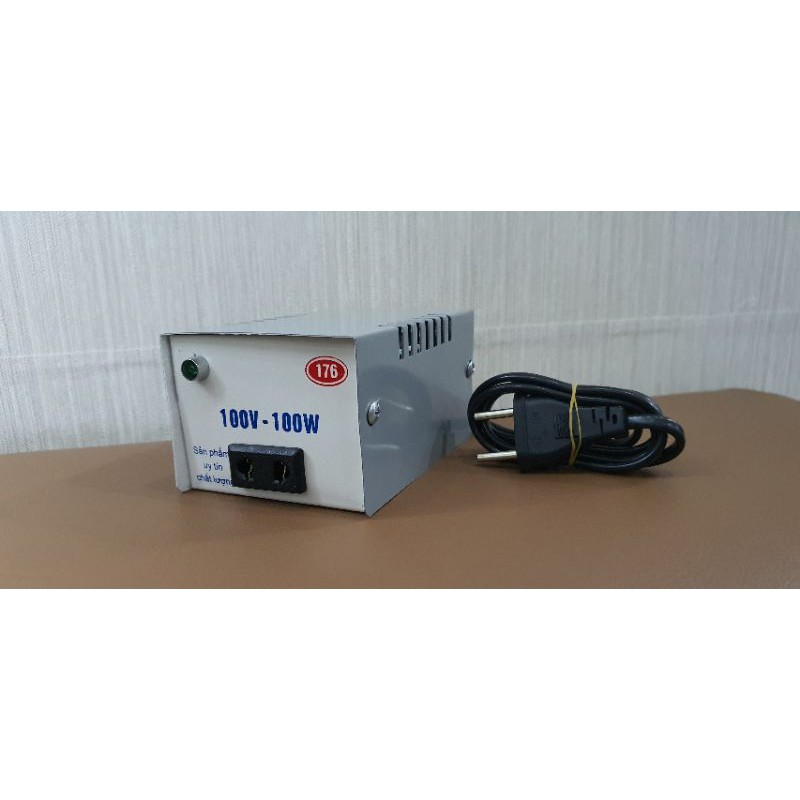 BỘ ĐỔI ĐIỆN NGUỒN TỪ 220V- 110V, 100V, CỤC NGUỒN 100V ĐEN