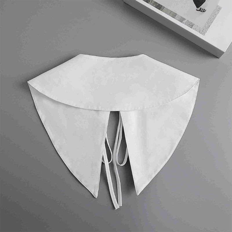 Khăn Choàng Cổ Hình Tam Giác Cột Dây Có Thể Tháo Rời Phong Cách Vintage Cho Nữ