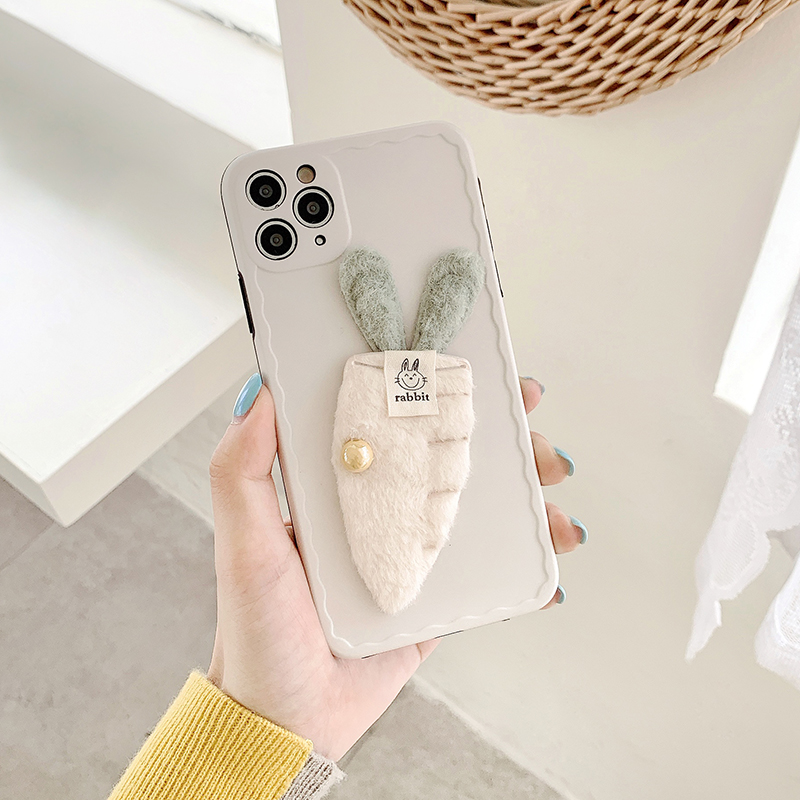 Ốp lưng hình củ cà rốt dễ thương cho Iphone Se2020 11pro Max Ix Xr Xs Max 7 8 Plus | BigBuy360 - bigbuy360.vn