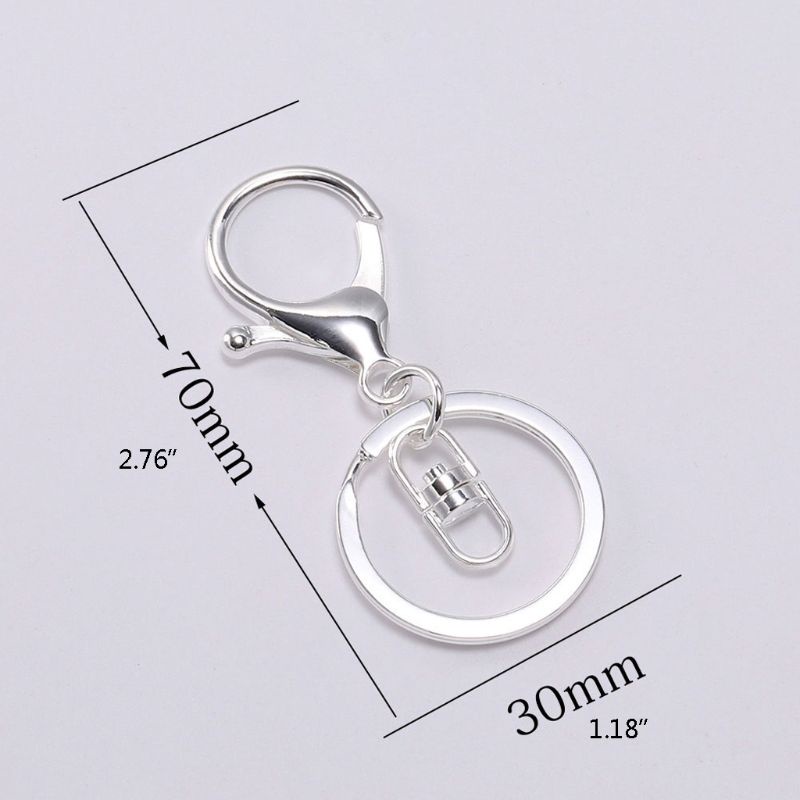 Sa Set 10 Móc Càng Cua + Vòng Dây Xích Kẹp Càng Cua Làm Trang Sức