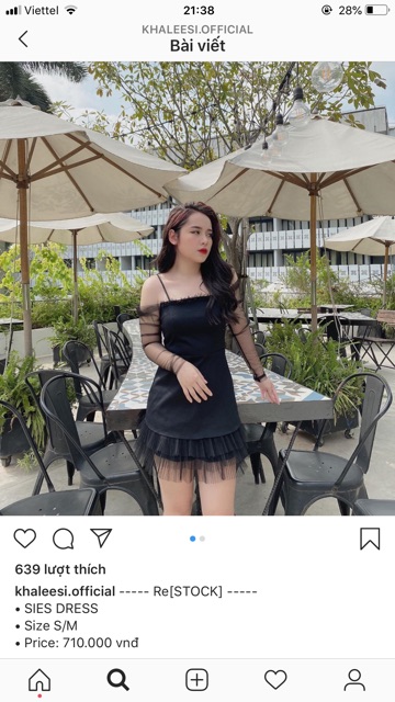Pass váy Khaleesi mặc 1 lần