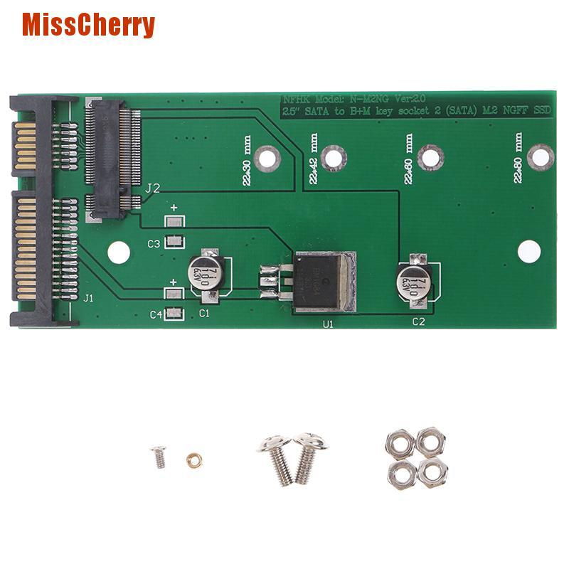 Card Chuyển Đổi NGFF (M2) SSD Sang 2.5 inch SATA M.2 NGFF SSD / Sata3