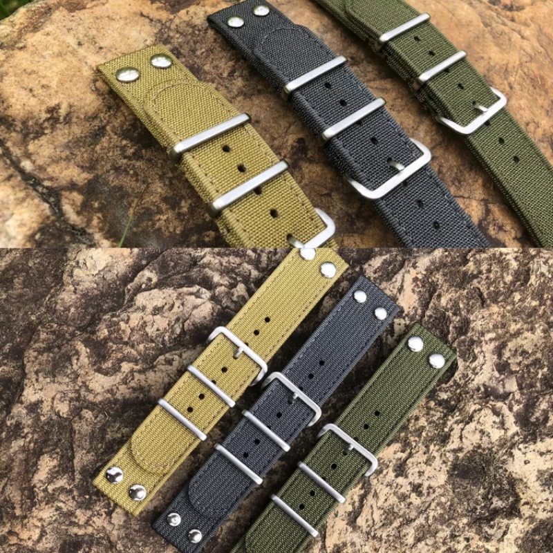 Dây Đeo Đồng Hồ 20mm22mm Tháo Gỡ Nhanh Bằng Nylon Cho Hamilton Seiko
