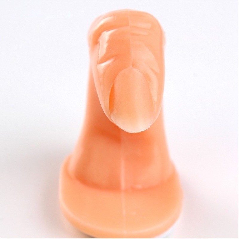 Ngón tay giả học làm nail, sơn móng, gắn móng, tập vẽ.