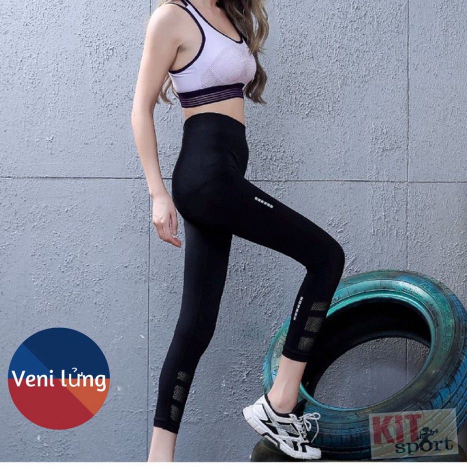 [CÓ VIDEO] 👖️🎽(Hà Nội) Quần dài Legging ôm thao nữ Venye (Đồ Tập Đồ Gym) II VIỆT NAM 👖️🎽Đường chỉ may đẹp👖️🎽 Vải đ