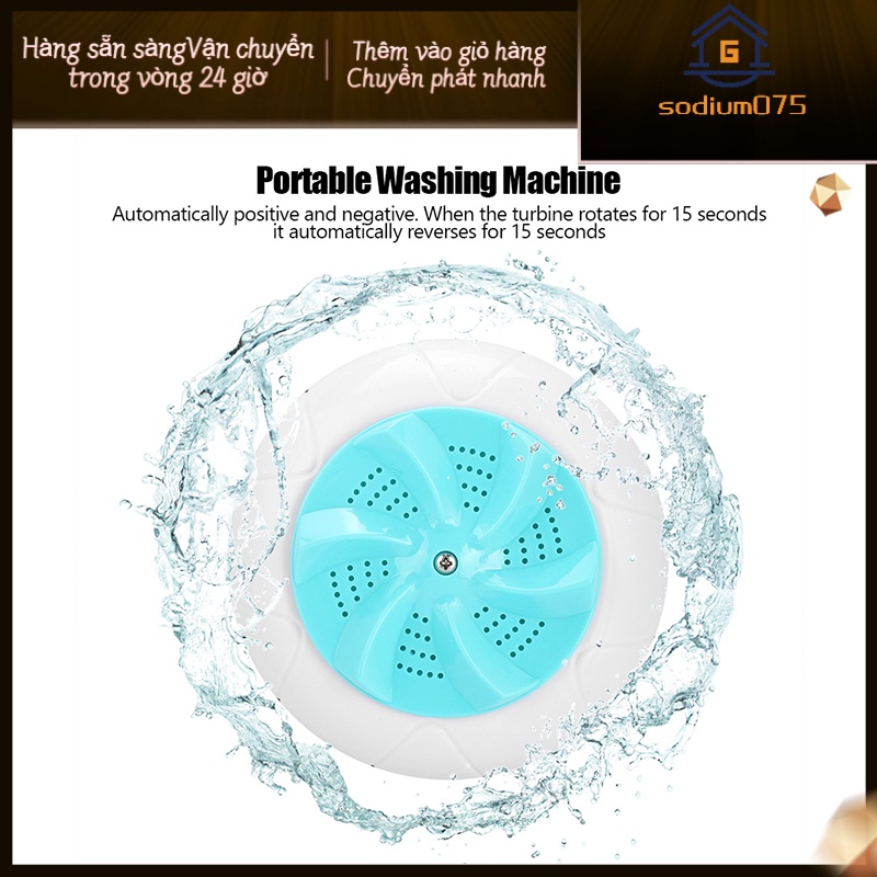 Có thể bán buôn Máy Giặt Mini Tiện Lợi Cho Gia Đình Sodium075 Hàng giao ngay