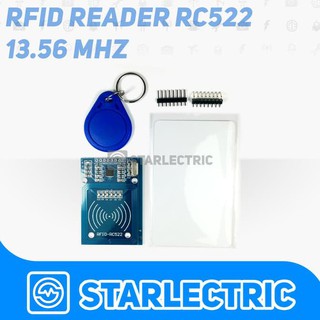 Mô Đun Đọc Thẻ Từ Rfid Rc522 13.56 Mhz Kèm Móc Khóa + Thẻ + Thẻ + Thẻ Chìa Khóa