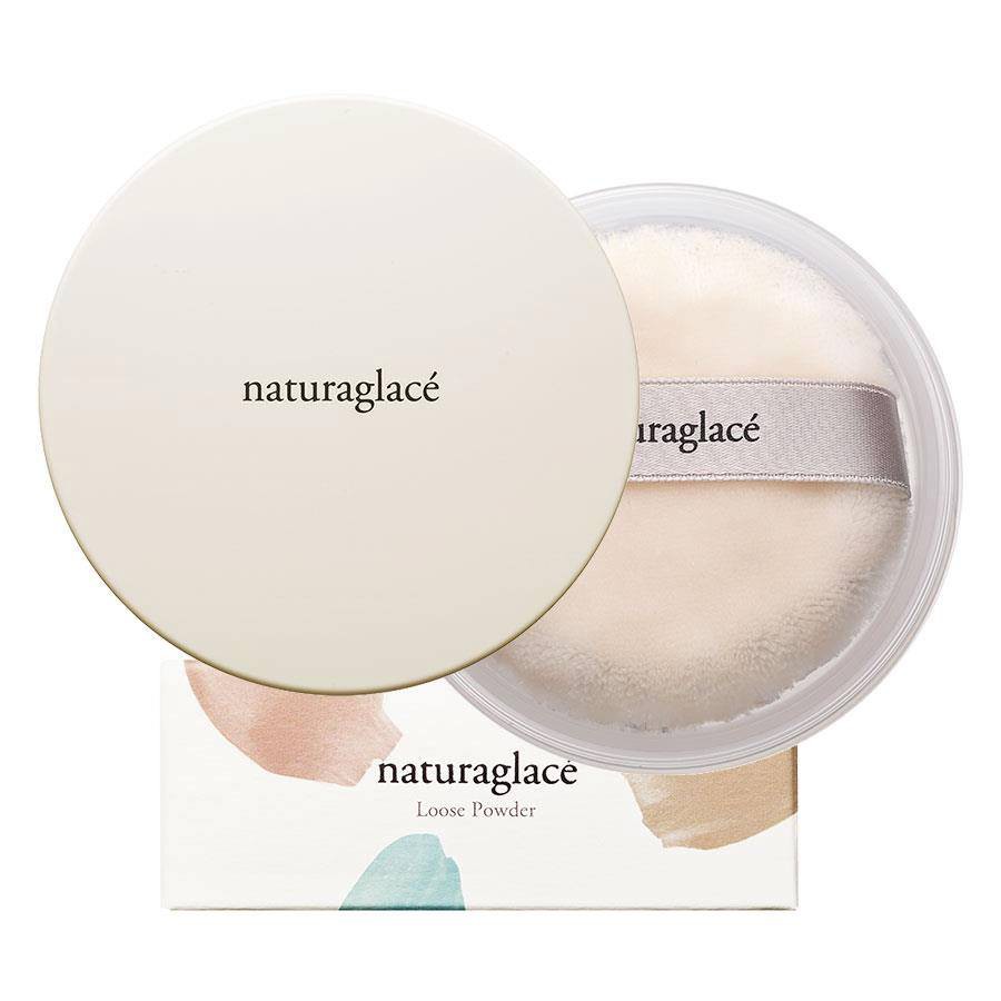 Bộ mỹ phẩm hữu cơ Kem nền dưỡng da & Phấn phủ chống nắng naturaglacé mini size | BigBuy360 - bigbuy360.vn