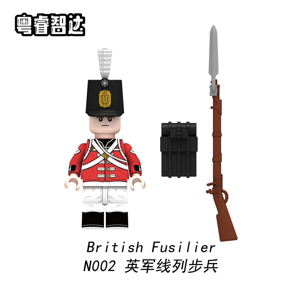 Minifigures Nhân Vật Người Lính Anh Trong Cuộc Chiến Napoleon Mẫu Mới Nhất - Đồ Chơi Lắp Ráp Mini