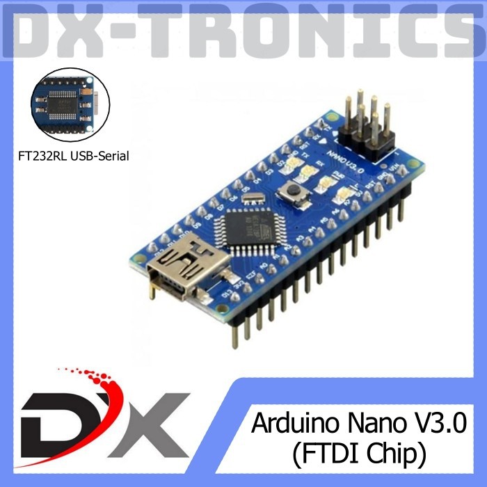 Arduino Nano V3.0 Atmega328 Ftdi Serial Ft232