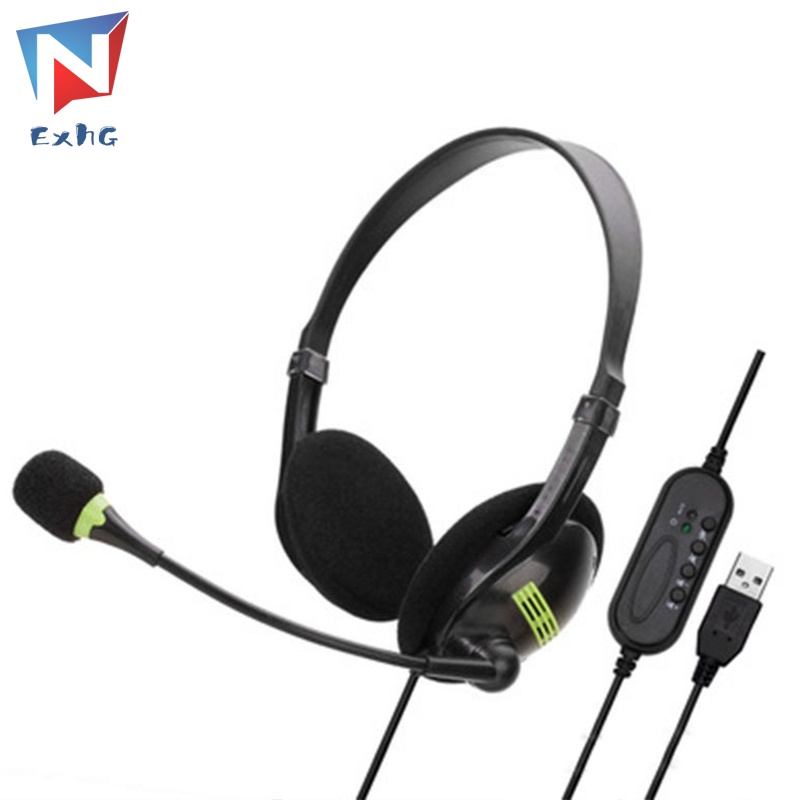 Tai Nghe Tích Hợp Tai Nghe Chống Tiếng Ồn Cổng Usb Dành Cho Văn Phòng
