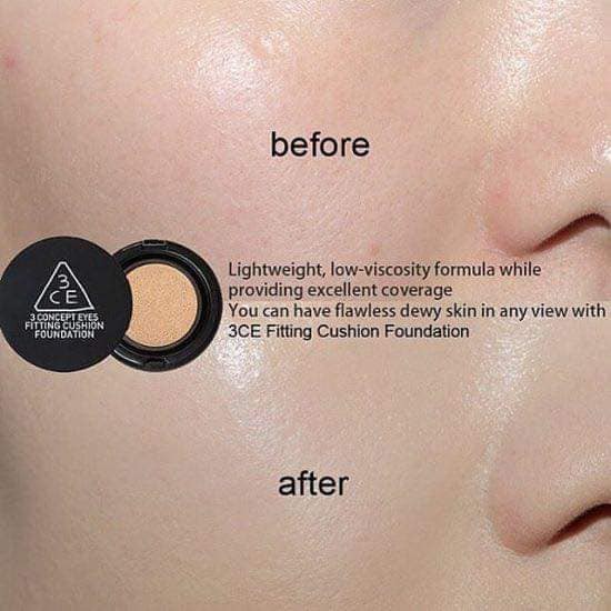 PHẤN NƯỚC 3CE STYLENANDA FITTING CUSHION FOUNDATION - 5015