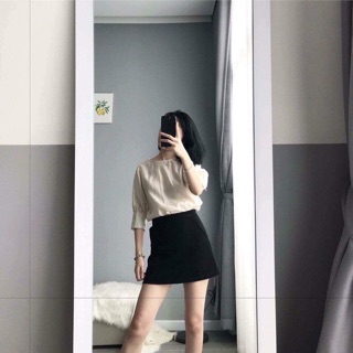 Quần giả váy mango