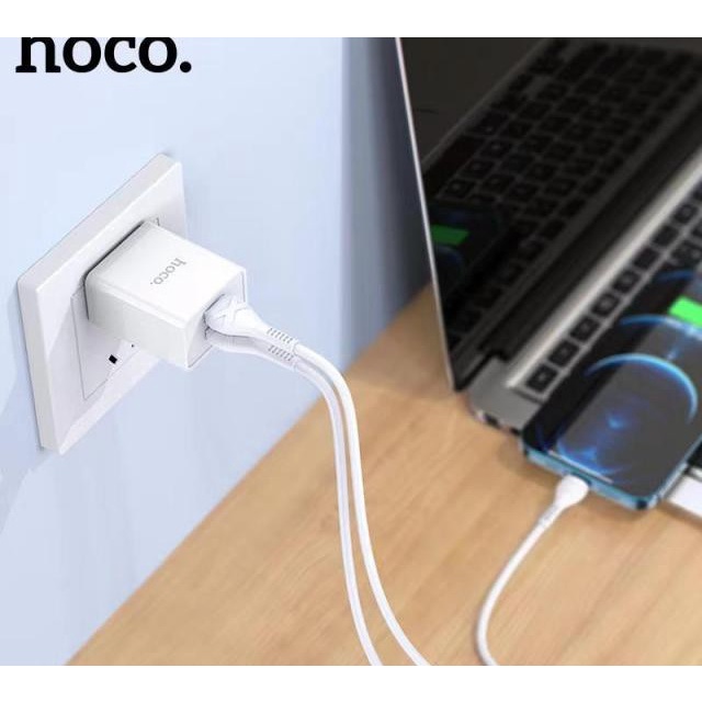 Bộ sạc phone chính hãng hoco c89 sạc phone nhanh dòng 2.1A sạc 2 cổng tiện lợi có chip ổn định dòng điện - BH 12 T