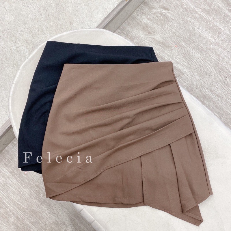 chân váy vạt bèo (2 màu) | BigBuy360 - bigbuy360.vn