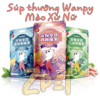 Súp thưởng Wanpy 6 ống - Mèo Xử Nữ