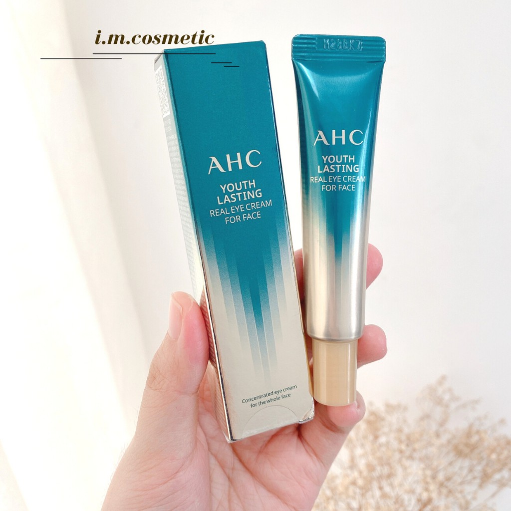 Kem Mắt AHC Youth Lasting Real Eye Cream For Face (Bản Mới Nhất 2021) | BigBuy360 - bigbuy360.vn