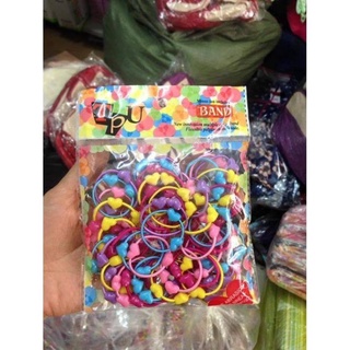 Chun buộc tóc cho bé gái ( gói 50 cái) (tổng kho sỉ)