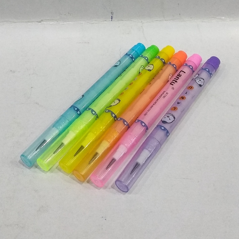 Vỉ 6 Bút Chì Khúc LanTu (Mẫu Màu Giao Ngẫu Nhiên)