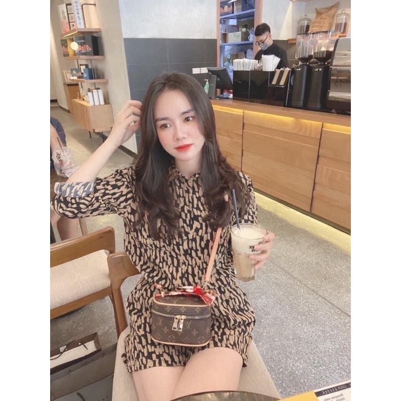 🌺🌺 Cốp vuông lv mini- hộp đựng đồ trang điểm hót trend 2021 SIÊU HOT HIT