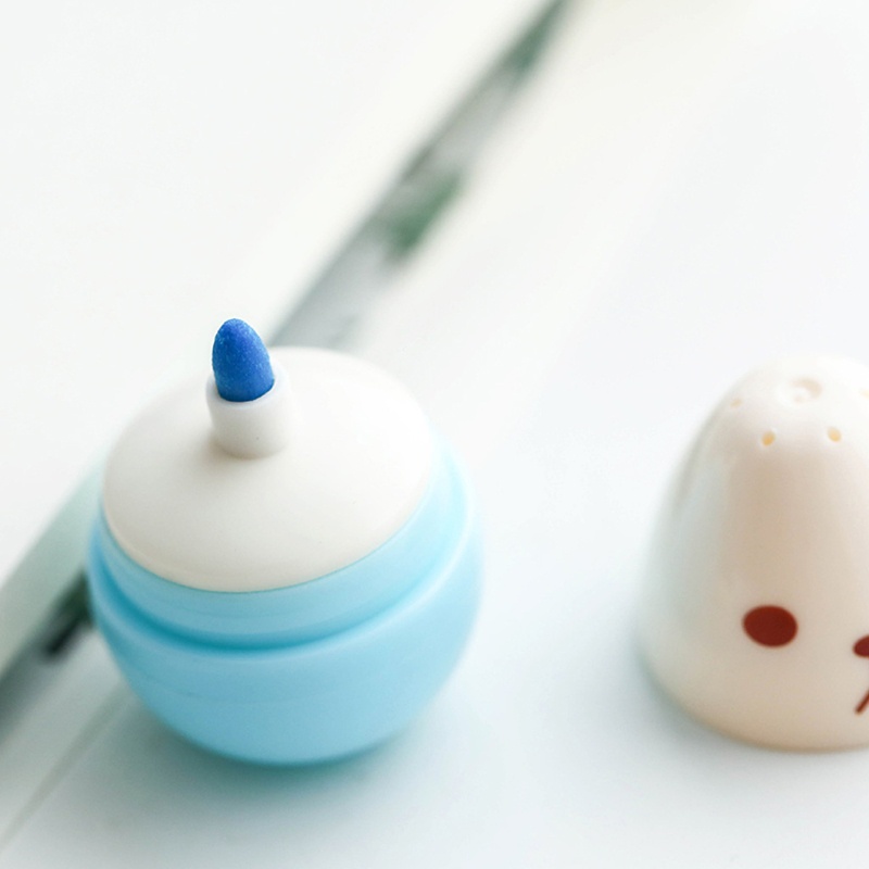 Set 6 Bút Dạ Quang Mini Hình Viên Thuốc Lá / Trứng