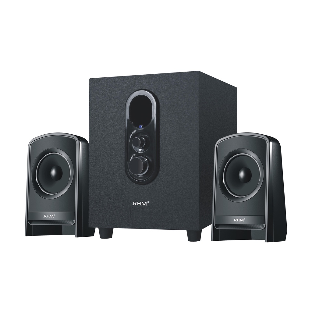 Loa 2.1 RHM RM240BT Chính hãng (10W+2x5W, Bluetooth)