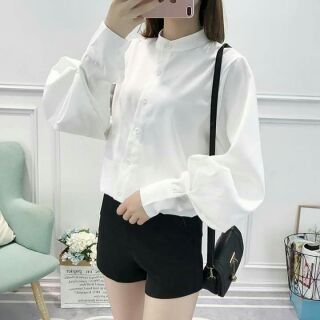 Áo sơ mi nữ tay phồng