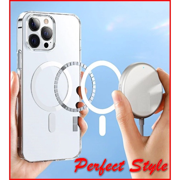 Ốp lưng Magsafe Case for IP 13 12 11 Pro Max xs max Chống Sốc từ tính Trường hợp trong suốt