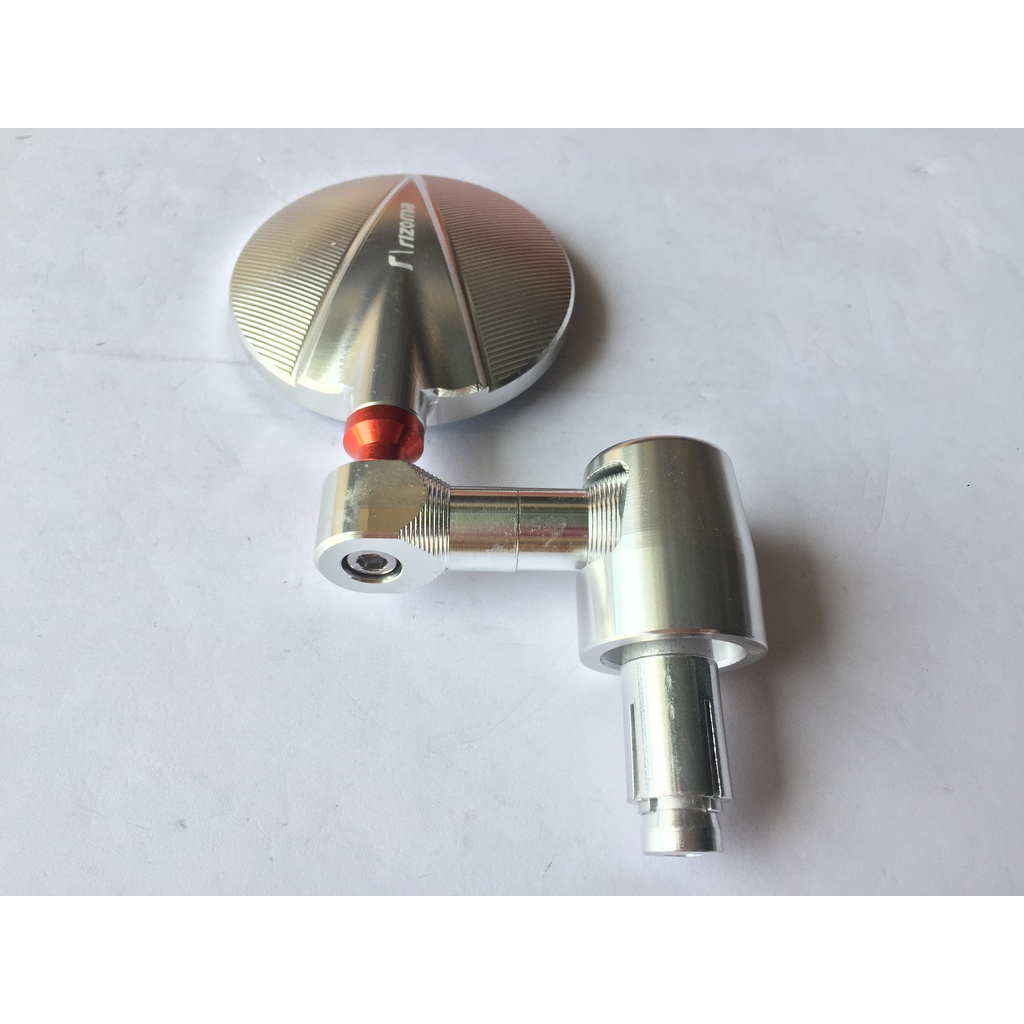 Gương Chiếu Hậu Xe Máy Gắn Gù tròn Gương Rizoma loại 1 Full Nhôm CNC - 1 Cái Gắn Được Trái Phải - phukientuhien