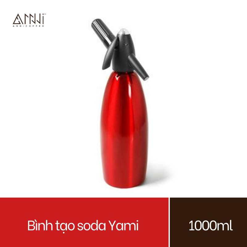 Bình tạo soda Yami (1L) - Dụng cụ pha chế Cocktail - Dành cho Bartender