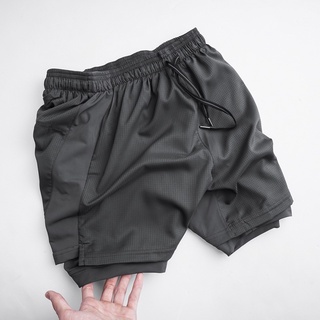 Quần short đùi vải dù nhẹ form ngắn trên gối. có bigsize