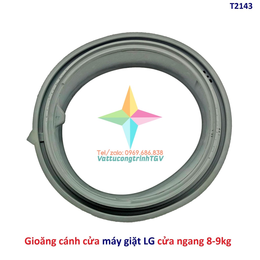 Gioăng ron cao su size 39cm x 7.5 cm cho cánh cửa máy giặt SAMSUNG, LG cửa ngang 6-9kg hãng