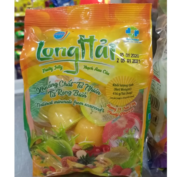 Thạch Rau Câu Long Hải gói 416g/910g/500g