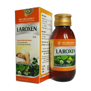 Trị Mất Ngủ Siro Laroxen 💊 FREESHIP ️💊 Học Viện Quân Y