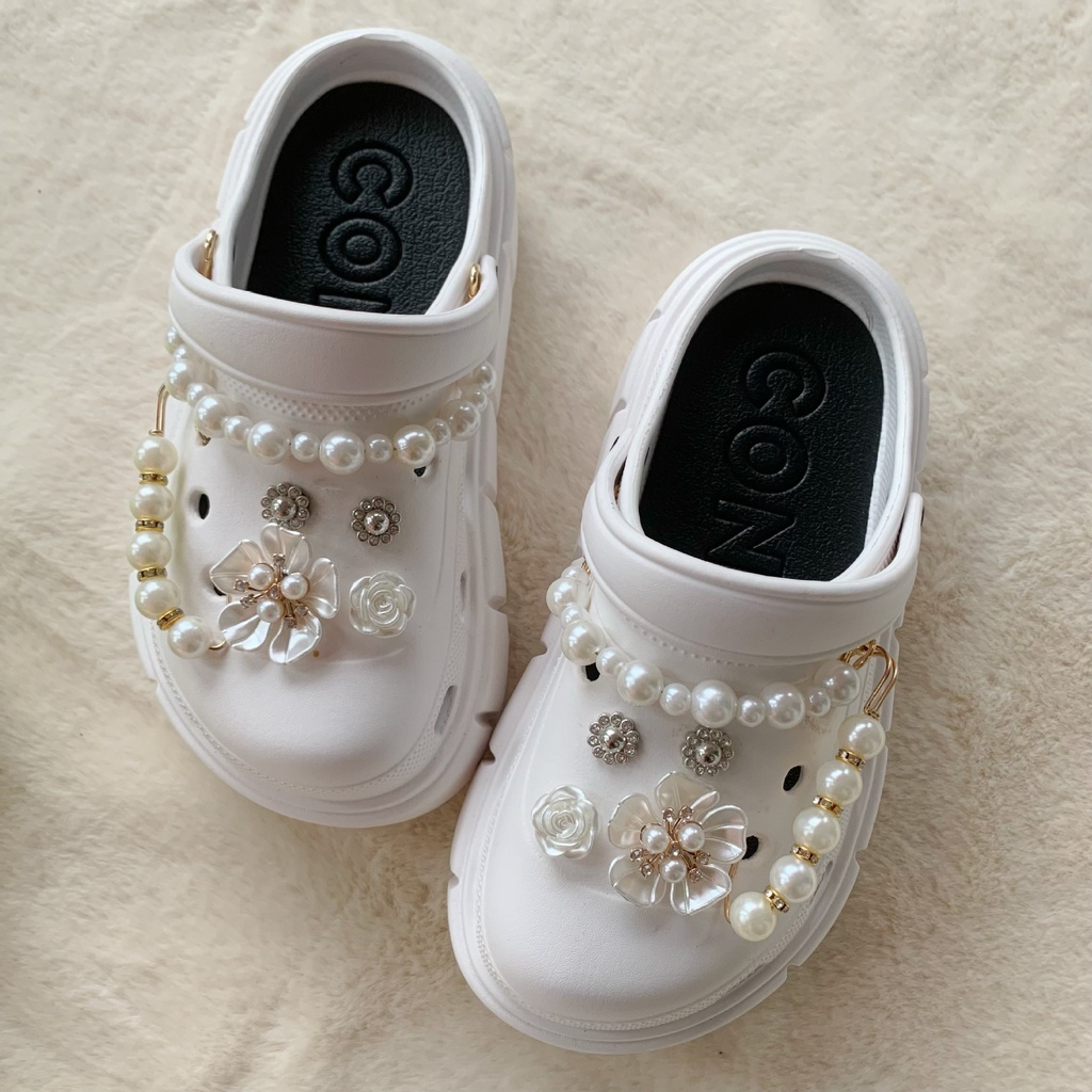 crocs sticker Phụ Kiện Khóa Trang Trí Giày Da Cá Sấushoes sticker Accessories Stickers Sandals Shoe Decoration