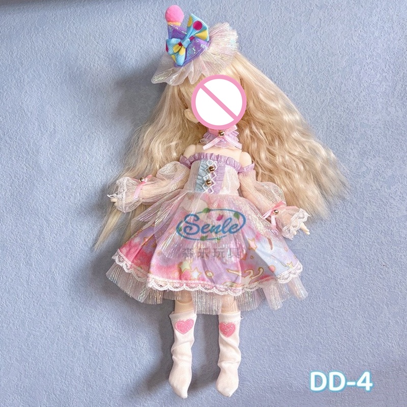 Búp Bê 30cm Phong Cách Lolita Xinh Xắn Dễ Thương
