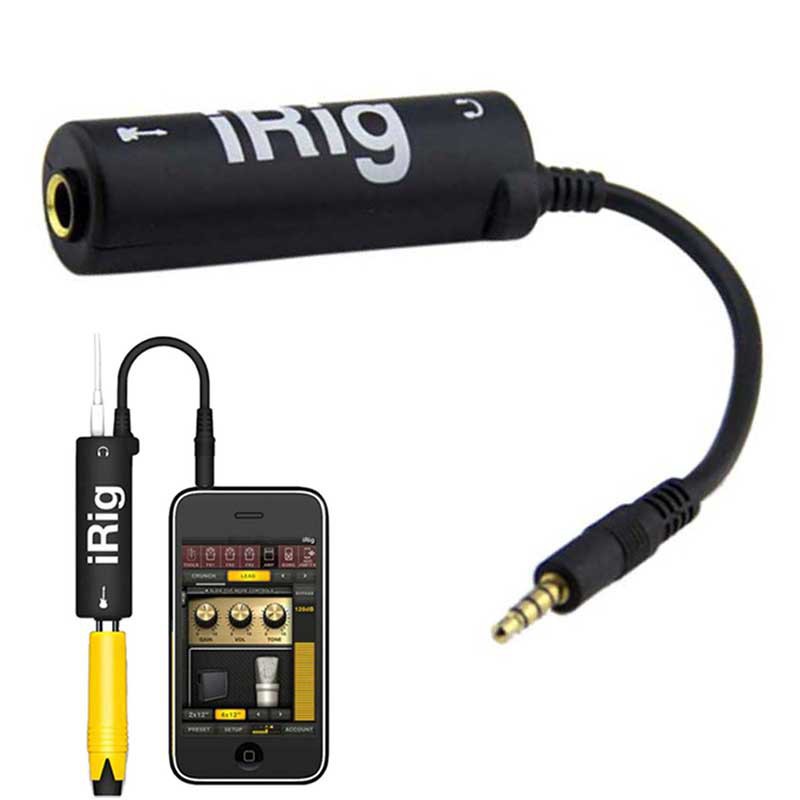 [TẶNG JACK 3.5 -> 6.5] IRIG thu âm guitar / organ / piano điện / ampli vào điện thoại - chất như phòng thu chuyên nghiệp