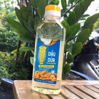 Dầu dừa Vietcoco 250ml ⚡ HÀNG LOẠI 1 ⚡ dầu dừa không chất phụ gia an toàn khi sử dụng
