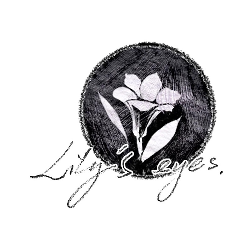 Băng dính PET tape hoạ tiết hoa bách hợp lily tím