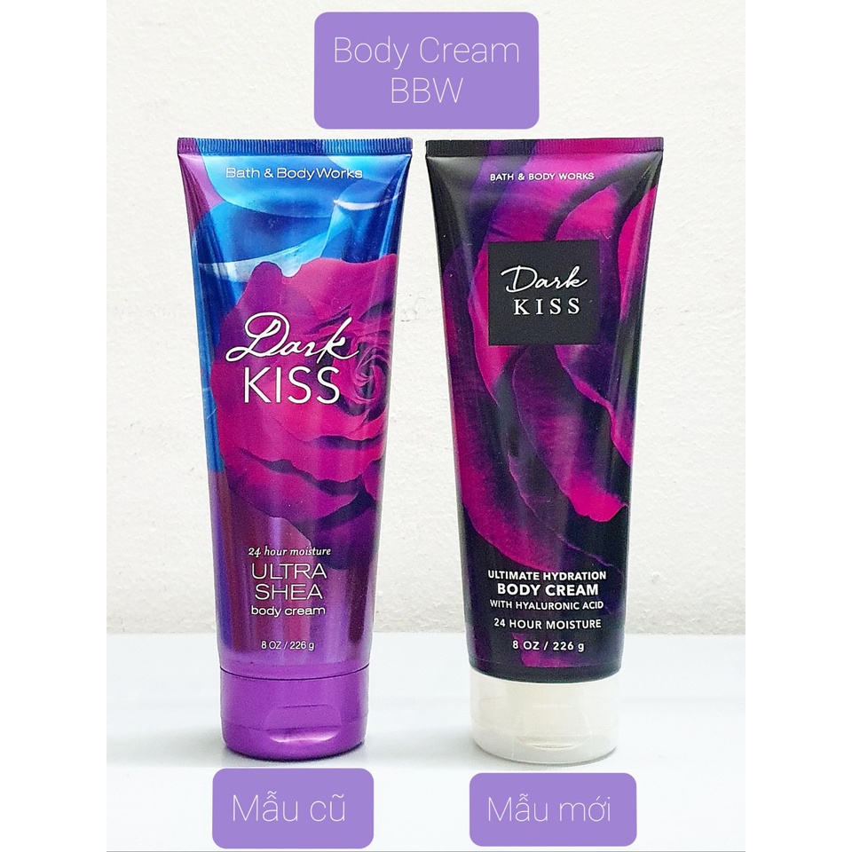 Dưỡng Thể Nước Hoa Bath &amp; Body Works Dark Kiss Body Cream 226g từ Mỹ