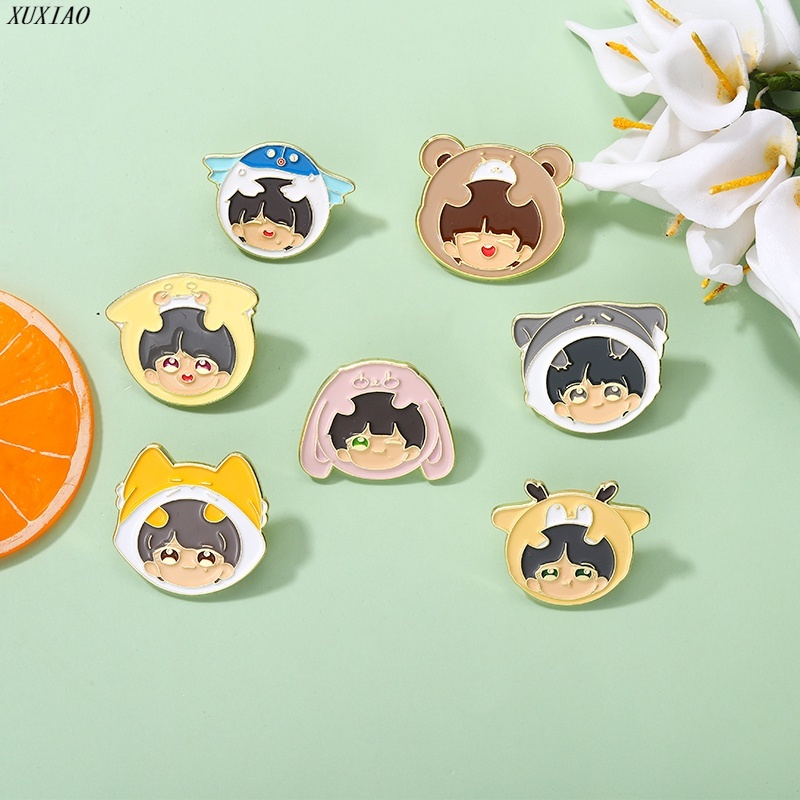 Ghim Cài Áo Hình Ngôi Sao Bảy Người Dễ Thương