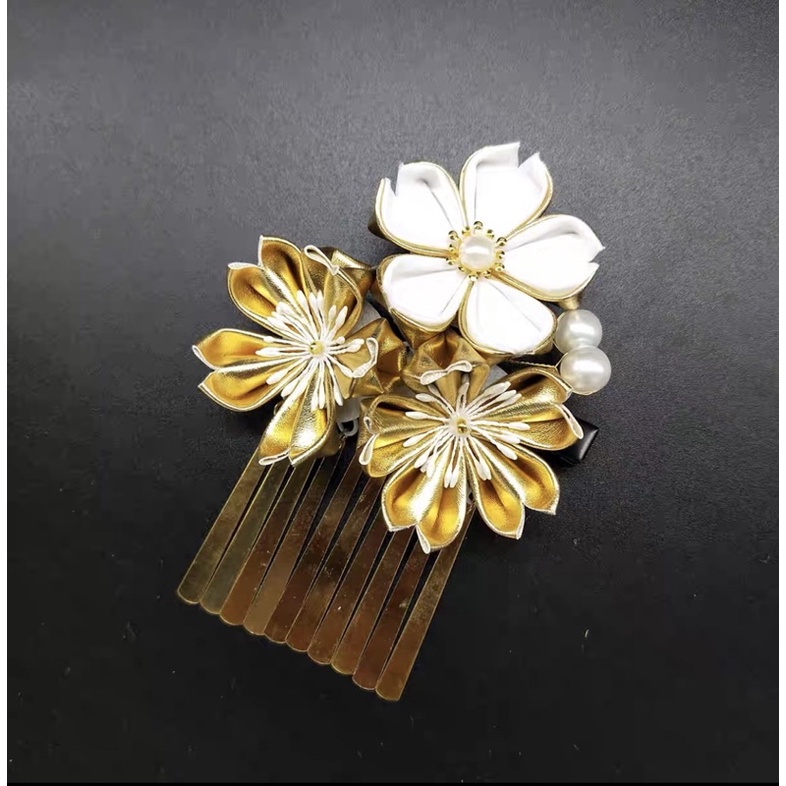 Kẹp tóc Kanzashi Lolita - Cosplay